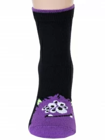 Детские носки "Красная ветка", С-1790, ЧЕРНО-ФИОЛЕТОВЫЕ