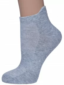 Женские носки "НАШЕ" Смоленской чулочной фабрики, 422С22, рис. 2, СЕРЫЕ МЕЛАНЖ №54-4