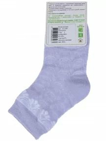Детские бамбуковые носки "Борисоглебский трикотаж", 8С938, СИРЕНЕВЫЕ
