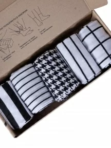 Набор из 5 пар мужских носков "Нева-Сокс", НС-5-НМ219, микс «Тренер по гольфу»