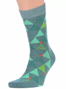 Мужские носки «Красная ветка», С-2061, ЗЕЛЕНЫЕ