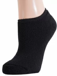 Женские короткие махровые носки ХОХ, GZ-3R9, ЧЕРНЫЕ