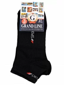 Комплект из 3 пар спортивных носков GRAND LINE, С-40/3, микс