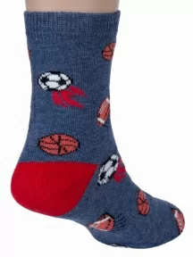 Детские носки RuSocks (Орудьевский трикотаж), Д3-13500, рис. 01, ДЖИНС