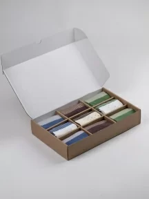 Набор из 9 пар мужских носков MSCLUB №М52, ВИ9-НМ52, микс 1