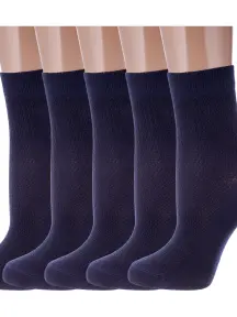 Комплект из 5 пар детских носков Conte kids рис. 926, ТЕМНО-СИНИЕ (5-13С-9СП)