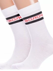 Комплект из 2 пар носков Hobby Line, 2-нус80159-26, БЕЛЫЕ