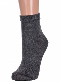 Женские полушерстяные носки LORENZline, В3, ТЕМНО-СЕРЫЕ