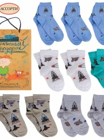 Набор для мальчиков из 10 пар носков LORENZline, Л71-10, микс
