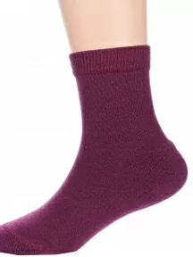 Детские носки с махровым следом LORENZline, Л7, БОРДОВЫЕ