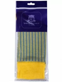 Мужские носки из мерсеризованного хлопка Sergio Di Calze (PINGONS), 18SC2, ЖЕЛТЫЕ