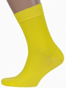 Мужские носки RuSocks (Орудьевский трикотаж), М-1221, ЖЕЛТЫЕ