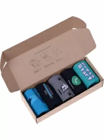 Набор из 5 пар мужских носков MSCLUB №М45, ВИ5-НМ45, микс 2