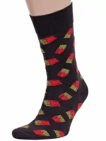 Мужские носки RuSocks (Орудьевский трикотаж), М3-13014, ТЕМНО-КОРИЧНЕВЫЕ