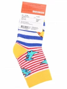 Детские носки Брестские (БЧК), 14С3081, рис. 4009, ЯРКО-ЖЕЛТЫЕ