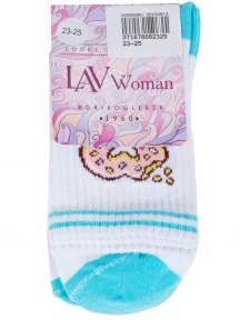 Женские носки "Борисоглебский трикотаж", 6С224, БЕЛЫЕ