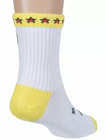 Детские спортивные носки "Борисоглебский трикотаж", 8С228, БЕЛО-ЖЕЛТЫЕ
