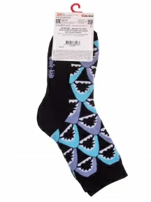 Детские махровые носки Conte kids, 21С-13СП, рис. 593, БИРЮЗОВЫЕ