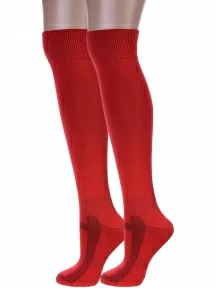 Комплект из 2 пар спортивных гольфин Альтаир, 2-Д95, КРАСНЫЕ