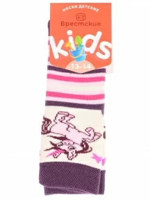 Детские махровые носки Брестские (БЧК), 14С3060, рис. 169, СВЕТЛО-ЖЕЛТЫЕ