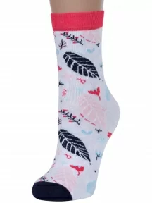 Детские носки "Красная ветка", С-2135, БЕЛЫЕ