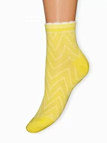 Детские носки ХОХ, d-1224, ЖЕЛТЫЕ