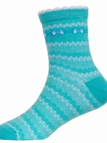 Детские носки LORENZline, Л23, БИРЮЗОВЫЕ