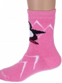 Детские махровые носки Альтаир, С129, СВЕТЛО-РОЗОВЫЕ