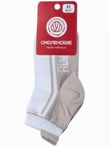Женские носки "НАШЕ" Смоленской чулочной фабрики, 5С87, рис. 1, СВЕТЛО-БЕЖЕВЫЕ №52-2