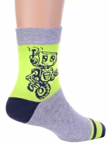 Детские носки Брестские (БЧК), 14С3081, рис. 4000, СЕРЫЕ МЕЛАНЖ