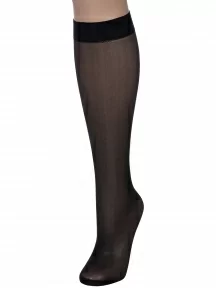 Комплект из 2 пар женских гольфов 30 den ИЖТЕКС, Г30л-2, ЧЕРНЫЕ