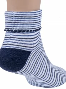 Детские носки LORENZline, Л4, СИНЕ-ЧЕРНЫЕ