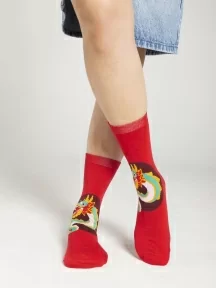 Унисекс носки Oemen, PM427, рис. 427 "Дракон"