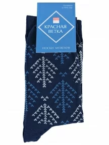 Мужские носки "Красная ветка", С-2060, СИНИЕ
