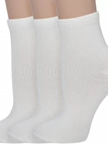 Комплект из 3 пар детских носков Akos, 3-ВК41000-0, БЕЖЕВЫЕ