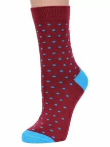 Носки unisex ХОХ FANTASY, XF-27, БОРДОВЫЕ