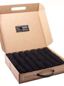 Набор из 21 пары мужских носков "Бизнес" (RuSocks / Орудьевский трикотаж), РуС-21, черные