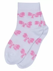 Детские носки Брестские (БЧК), 14С3081, рис. 381, БЕЛЫЕ