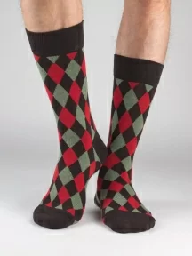 Набор из 5 пар мужских носков "Нева-Сокс", НС-5-НМ213, микс "Оксфорд"