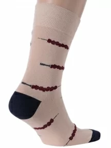 Мужские носки MSCLUB №М13, NM-167, БЕЖЕВЫЕ