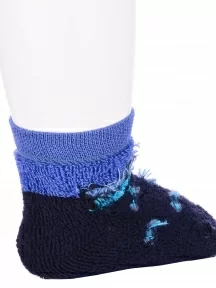 Детские махровые носки Брестские (БЧК), 14С3060, рис. 820, ТЕМНО-СИНИЕ
