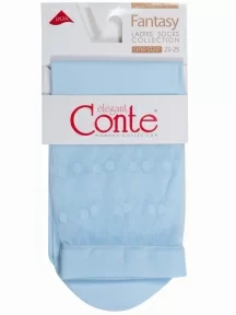 Женские носки Conte, 19С-29СП, LIGHT BLUE, голубые
