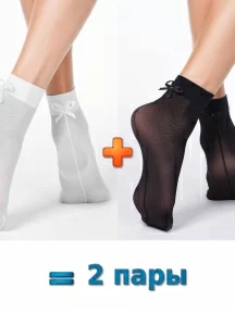 Комплект из 2 пар женских носков Conte, 2-18С-10СП, микс 3