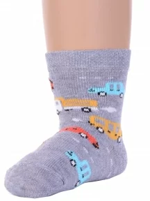 Детские носки Брестские (БЧК), 14С3081, рис. 4050, СЕРЫЕ МЕЛАНЖ