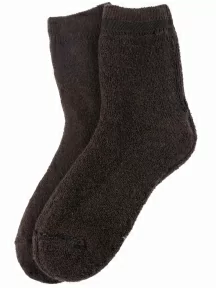 Детские теплые носки Hobby Line, 7645, ТЕМНО-КОРИЧНЕВЫЕ