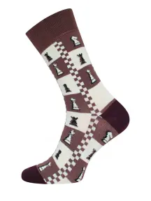 Носки унисекс SOXY CHESS Брестские (БЧК) рис. 147, коричневый (21С4200К)