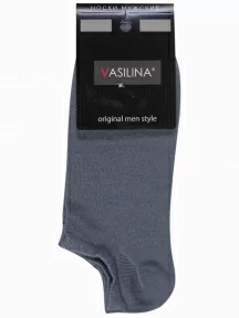Мужские носки VASILINA, 9С3426, СЕРЫЕ