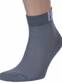 Мужские носки с сеточкой RuSocks (Орудьевский трикотаж), М-2211, СЕРЫЕ