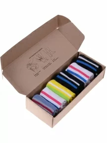 Набор из 6 пар женских спортивных носков Flappers Peppers, 6-1СП19М-1, микс в женской коробке