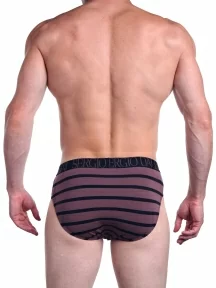 Мужские трусы-слипы Sergio Dallini, SG2937-1, КОРИЧНЕВЫЕ